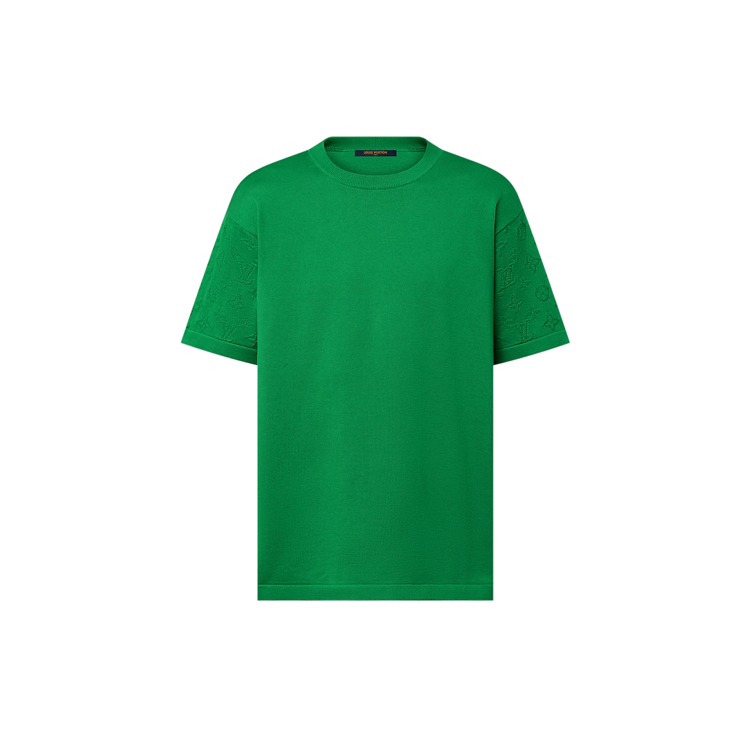 Louis Vuitton Tシャツ クルーネック グリーン 1AFIU4