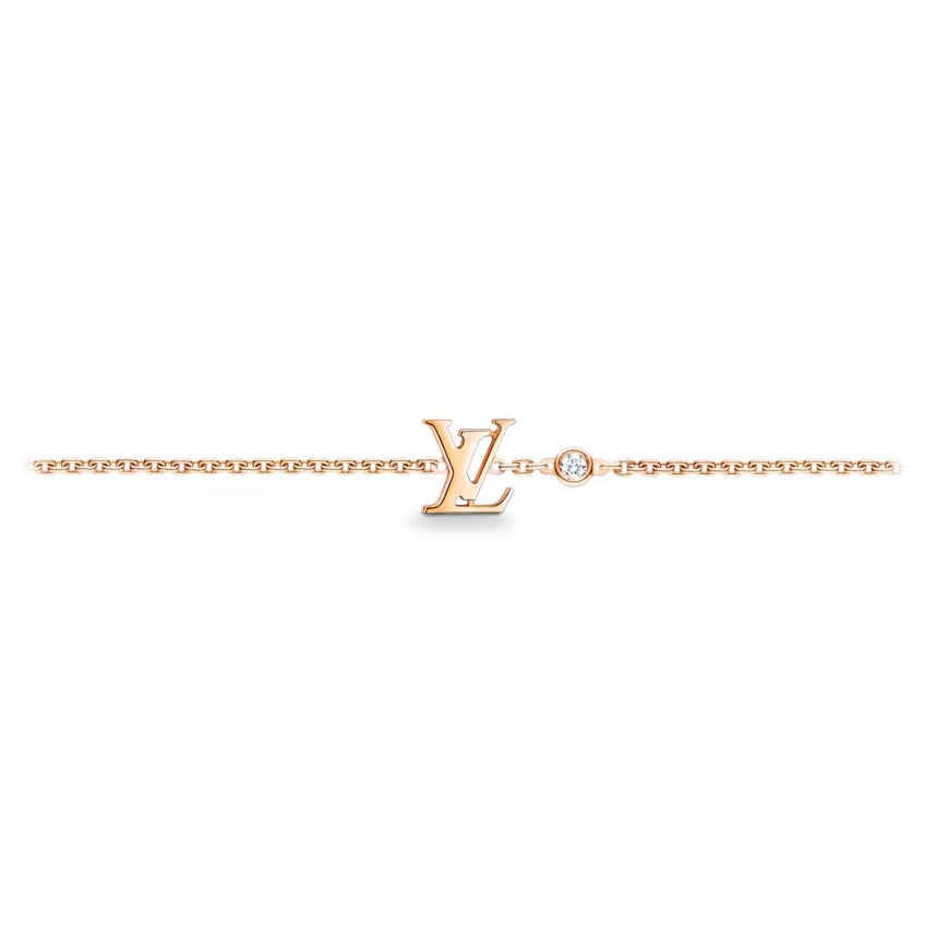 ルイヴィトン後払い ブレスレット イディール ブロッサム LV ピンクゴールドQ95595