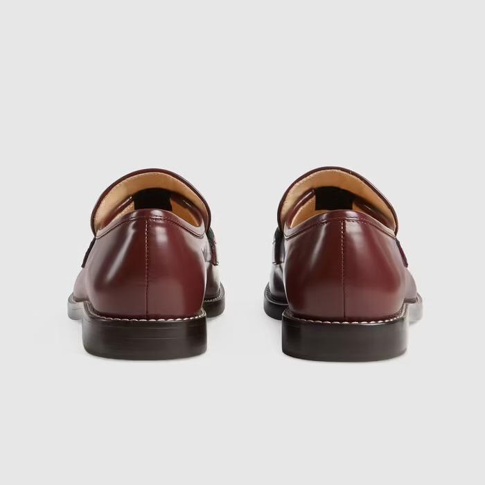 グッチ GUCCI ウェブ ストライプ付き キッズ ローファー 662190 1PKE0 6161