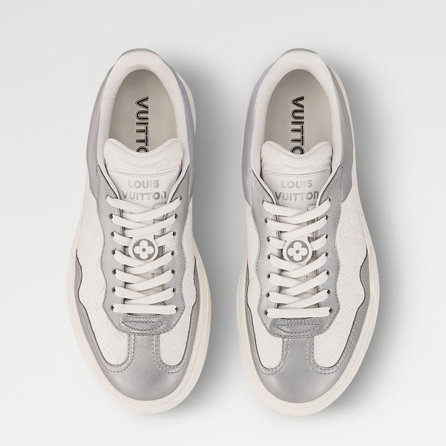 ルイヴィトン LVグルービースニーカー メタリック 1AD2E9 1AD2DT