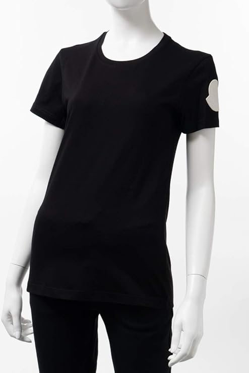 モンクレール 半袖 Tシャツ レディース ビックロゴパッチ カットソー クルーネック 8C71600 V8102