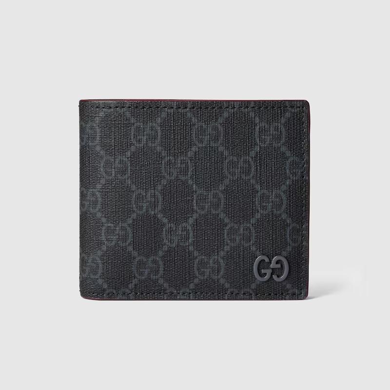  グッチ GGスプリーム キャンバス 二つ折り財布 メンズ 768244 FADMR
