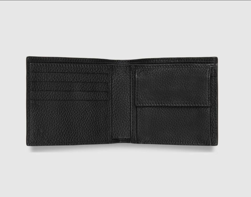 グッチ GUCCI メンズ ロゴ 二つ折りウォレット財布 771153 AABXM