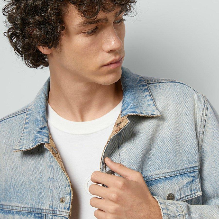 グッチ リバーシブルデニムジャケット 771818 XDCTO 4452