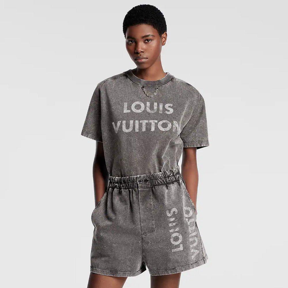 Louis VuittonTシャツ フライト･モード ヴィンテージエフェクト1AFMP7