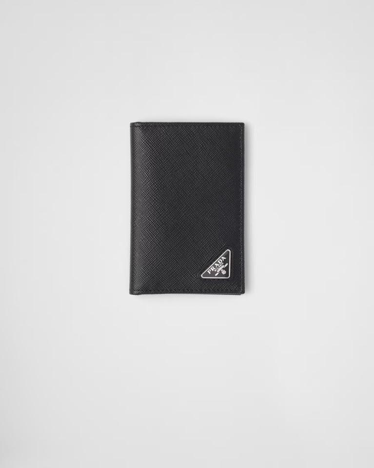 PRADA サフィアーノトライアングル カードホルダー 2MC101_QHH_F0002