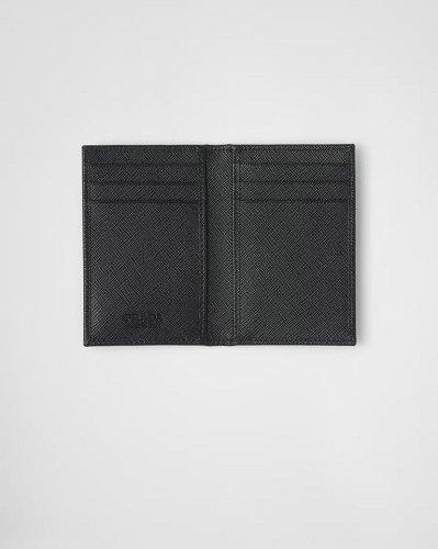 PRADA サフィアーノトライアングル カードホルダー 2MC101_QHH_F0002