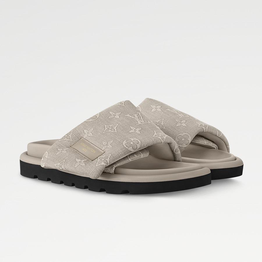 Louis Vuitton プールピロー ライン ミュール 1ACJ01 1ACJ0A