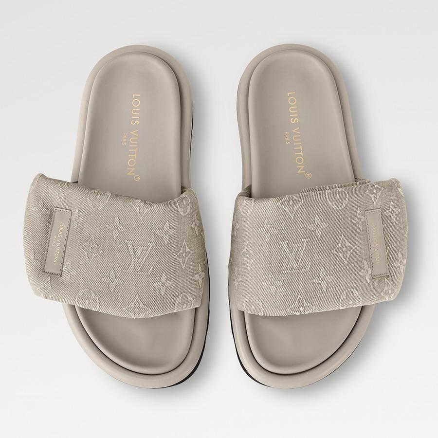 Louis Vuitton プールピロー ライン ミュール 1ACJ01 1ACJ0A