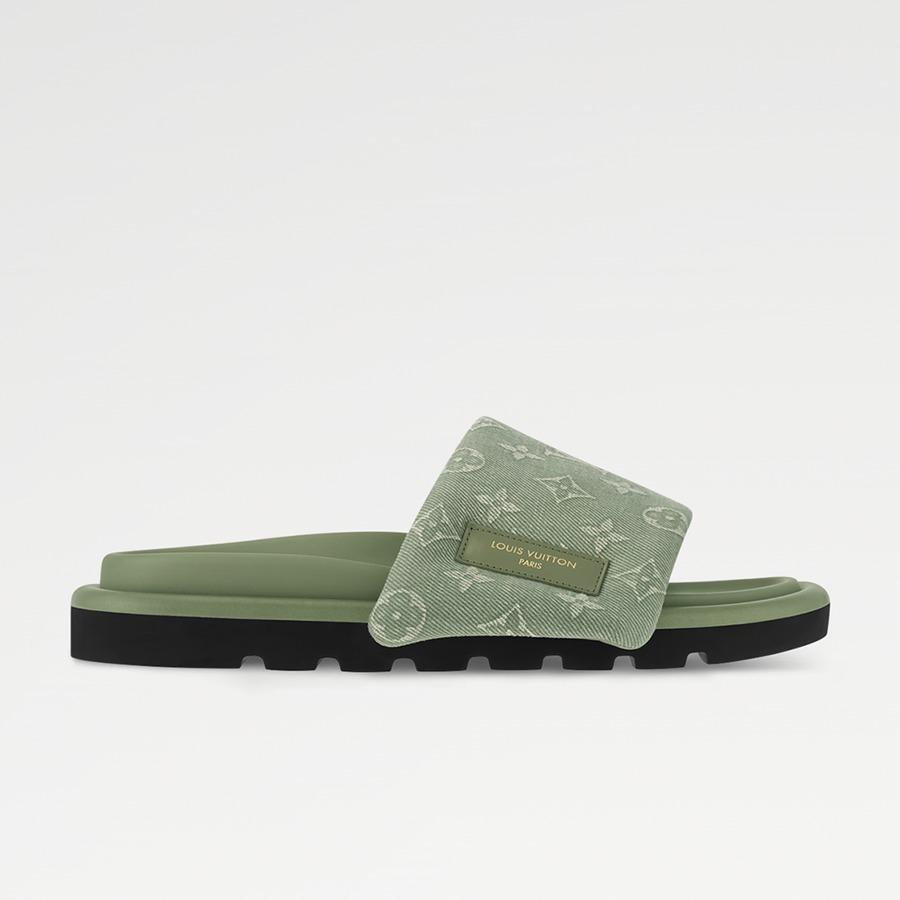 Louis Vuitton プールピロー ライン ミュール 1ACJ01 1ACJ0A