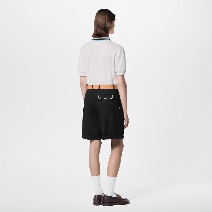 Louis Vuitton モノグラム ショートスリーブ コットン ポロ 1AFPYB