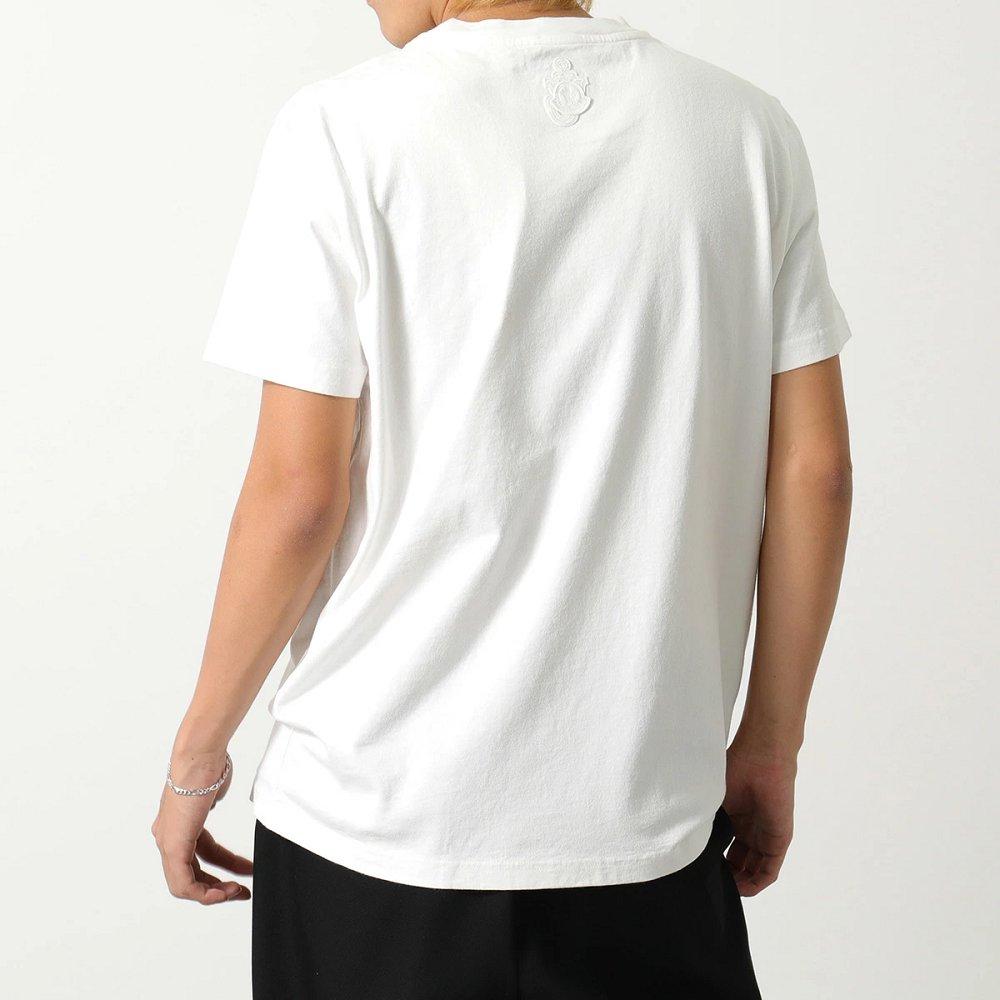 モンクレール コラボ Tシャツ メンズ スプレー ロゴ クルーネック コットン 8C00005 829JS