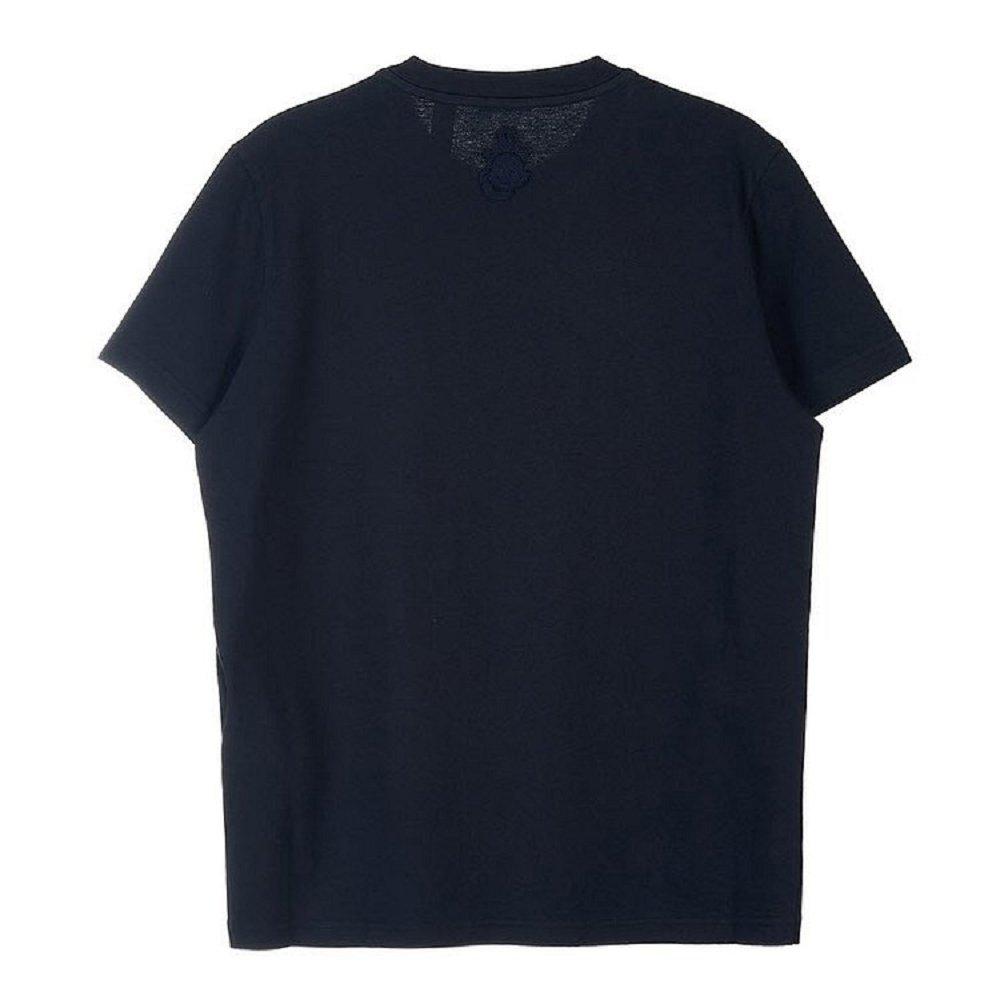 モンクレール コラボ Tシャツ メンズ スプレー ロゴ クルーネック コットン 8C00005 829JS