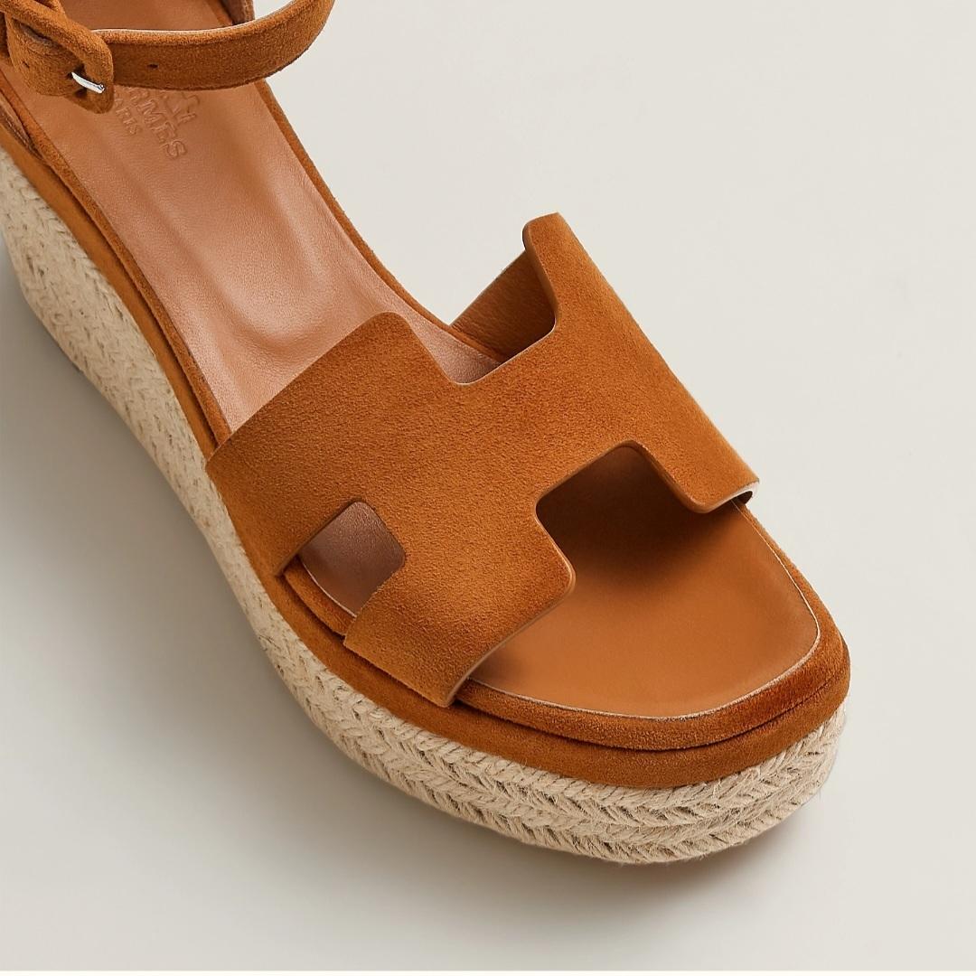 HERMES エルダ エスパドリーユ サンダル H222136Z A3360