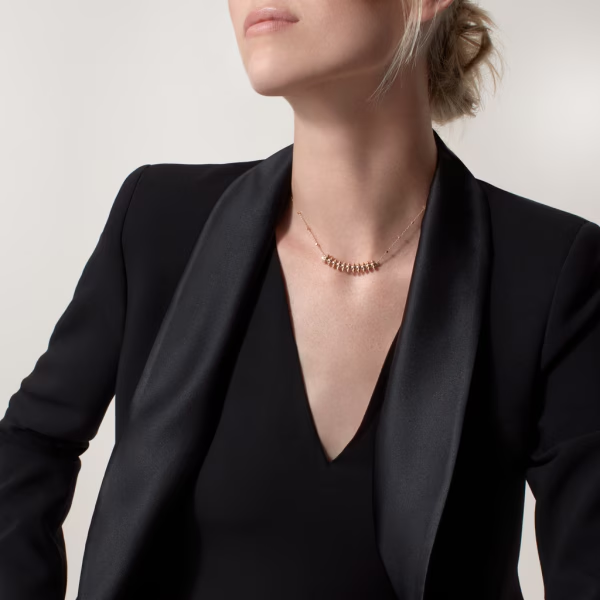 カルティエ クラッシュ ドゥ カルティエ ネックレス ピンクゴールド B7224745