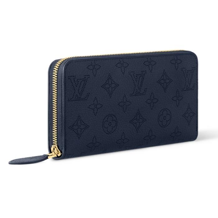 LOUIS VUITTON 長財布 ジッピー・ウォレット マヒナ・レザー M14569