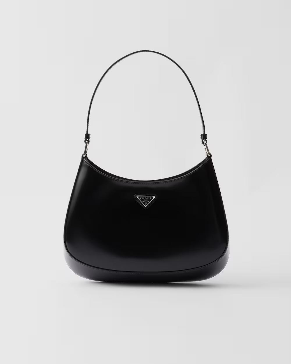 プラダ クレオ ブラッシュドレザー ショルダーバッグ 1BC499_ZO6