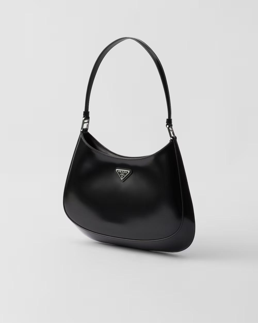 プラダ クレオ ブラッシュドレザー ショルダーバッグ 1BC499_ZO6