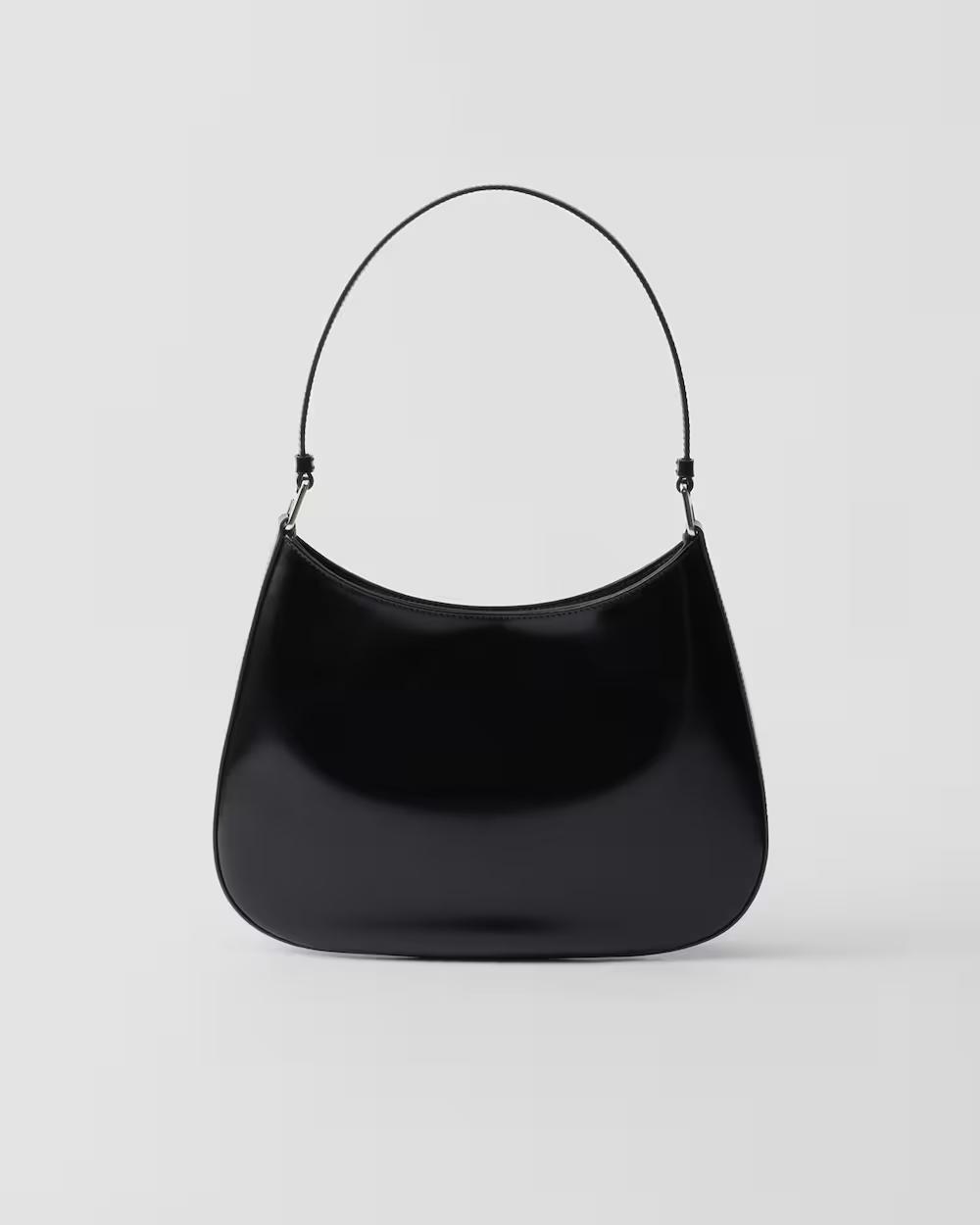 プラダ クレオ ブラッシュドレザー ショルダーバッグ 1BC499_ZO6