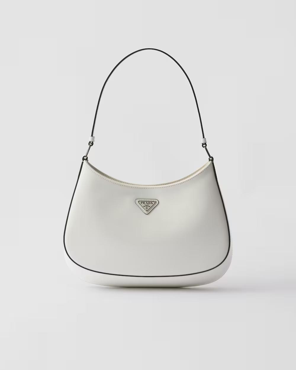 プラダ代引き クレオ ブラッシュドレザー ショルダーバッグ 1BC499_ZO6