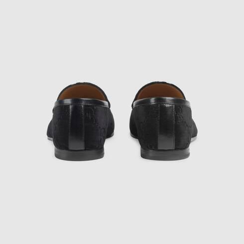 グッチ GUCCI ヨルダーン GGベルベット ローファー ブラック 430088 9JT80 1000
