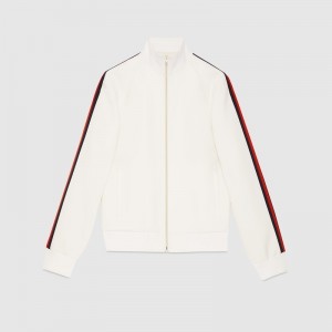GUCCI代引 フルイドティッキングのジップアップジャケット 762790 ZAPQR 9799