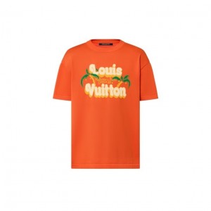 Louis Vuitton ショートスリーブコットンクルーネック 1AFQQY