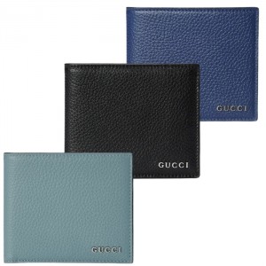  グッチ GUCCI メンズ ロゴ 二つ折りウォレット財布 771153 AABXM