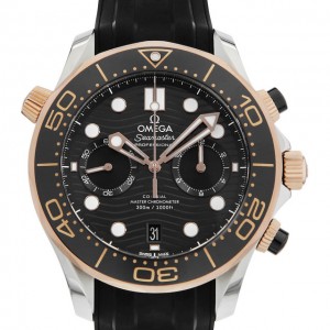  オメガ シーマスターダイバー300M コーアクシャル マスタークロノメーター クロノグラフ 44MM 210.22.44.51.01.001