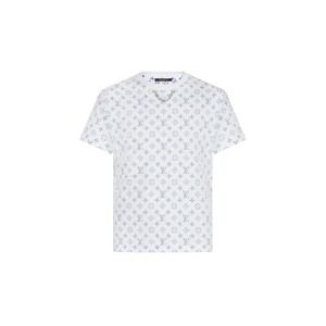 ルイヴィトン  LVエスカルプリンテッド Tシャツ 1A8QDI