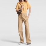 LOUIS VUITTON激安 LVイニシャル Tシャツ  テージエフェクト クロップトップ 1AFPCZ