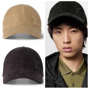 ルイヴィトン キャップ・LV コーデュロイ ロゴ M7242M M7271M