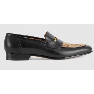 グッチ GUCCI GGキャンバス ロゴ ローファー 677049 1W6F0 1066