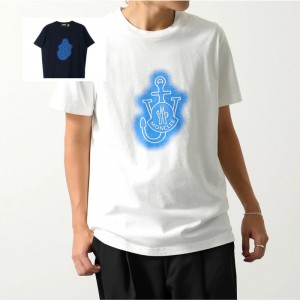 モンクレール コラボ Tシャツ メンズ スプレー ロゴ クルーネック コットン 8C00005 829JS