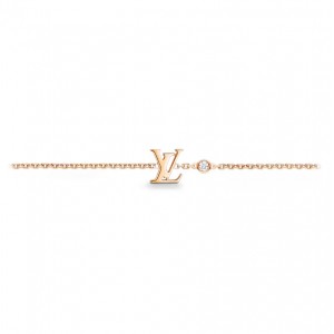 ルイヴィトン後払い ブレスレット イディール ブロッサム LV ピンクゴールドQ95595