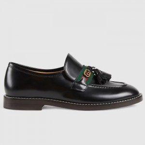 グッチ GUCCI ウェブ ストライプ付き キッズ ローファー 662190 1PKE0 1063