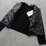 モンクレール カーディガン CARDIGAN レディース ジャケット ニット ナイロン パデット切替 9B00001 M1131
