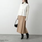 モンクレール カーディガン CARDIGAN レディース ジャケット ニット ナイロン パデット切替 9B00001 M1131