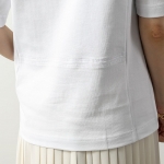 モンクレール マットブラック Tシャツ レディース 半袖 カットソー ロゴT クルーネック 8C00002 89A17