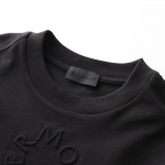 モンクレール マットブラック Tシャツ レディース 半袖 カットソー ロゴT クルーネック 8C00002 89A17