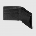  グッチ後払い メンズ ダブルG コイン 二つ折り財布 レザー 795316 AADD7 1000