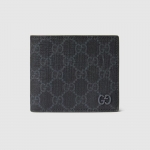  グッチ GGスプリーム キャンバス 二つ折り財布 メンズ 768244 FADMR