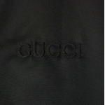 GUCCI ナイロン ツイル ボンバー ジャケット ブラック 793550 Z8BU4 1000