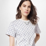 ルイヴィトン  LVエスカルプリンテッド Tシャツ 1A8QDI