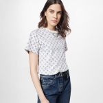 ルイヴィトン  LVエスカルプリンテッド Tシャツ 1A8QDI