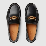グッチ GUCCI バンブー ホースビット付き ローファー 658858 17X00 1000