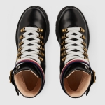 GUCCI グッチ シルヴィウェブラグソールレザーアンクルブーツ 481156 DKS30 1159
