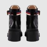 GUCCI グッチ シルヴィウェブラグソールレザーアンクルブーツ 481156 DKS30 1159
