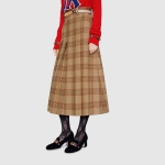 GUCCI シルビィGGウェブベルベット ミッドヒールローファー 525082 9TI10 1071