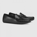 グッチ GUCCI GGシグネチャーレザー ブラック ドライビングシューズ 431063 CWD20 1000